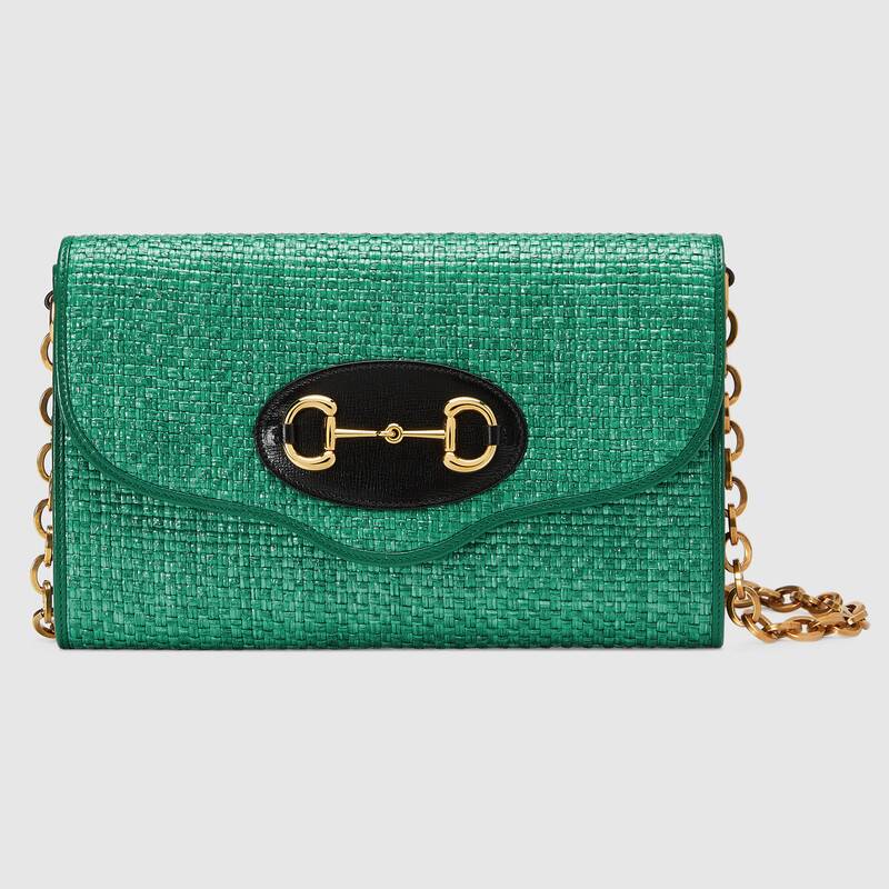 Gucci Horsebit 1955 Small Shoulder Bag 655667 Emerald green